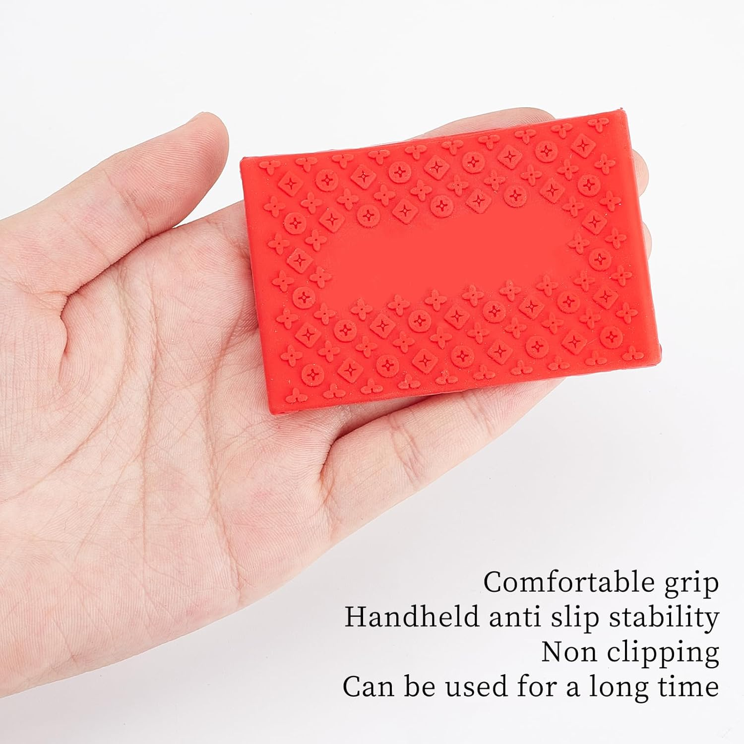 NICENEEDED Non-Slip Clipper Grip Silicone Sleeve Covers for Hairdressers Professional Hairdressers Clipper Bands Heat Resistant Hair Grippers Pack of 3 image number 4