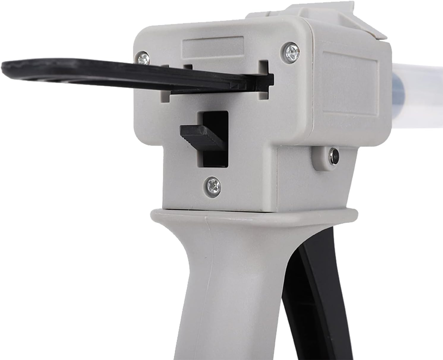 Lwuey Epoxy Glue Gun, 30Ml Dispenser Gun Manual Impression Mixing Dispensing Adhesive Single Liquid Tube Handle Tool for Pressing Squeezing DIY Crafts Quick Repairs Extruder Home School Project image number 3