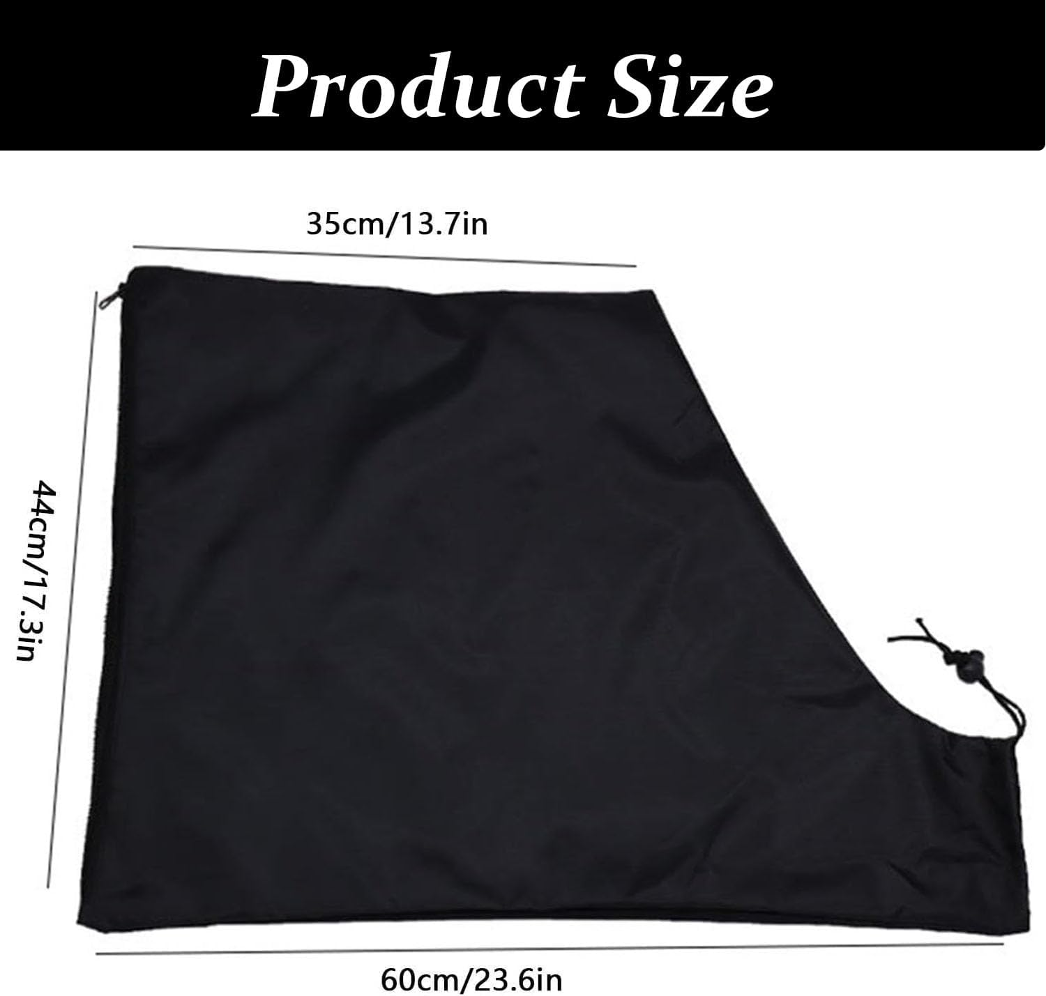 General Blade Vacuum Fan Bag for Blower, Bottom Debris Dumping Bag, Blade Blower Vacuum Bag, Compatible with Blade Fans and Super Fan Rakes, Suitable for Most Fan image number 1