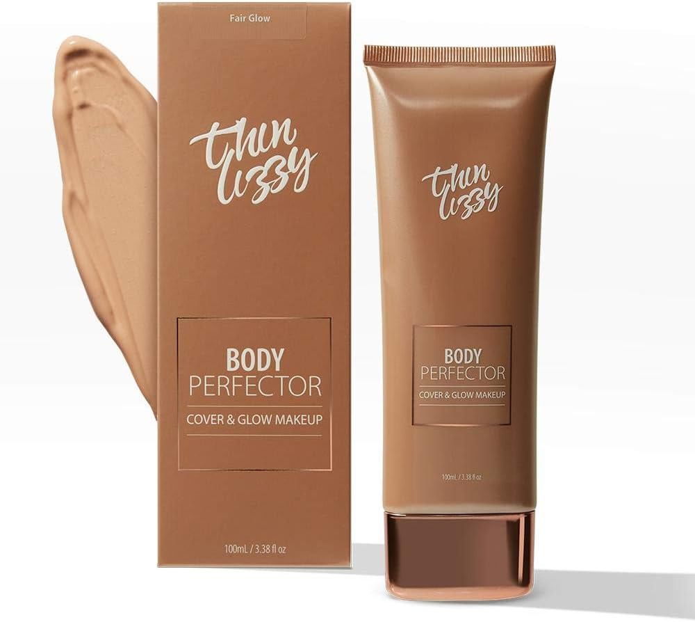 Thin Lizzy Body Perfector Cover & Glow Makeup - Natural Flawless Coverage (Golden)
