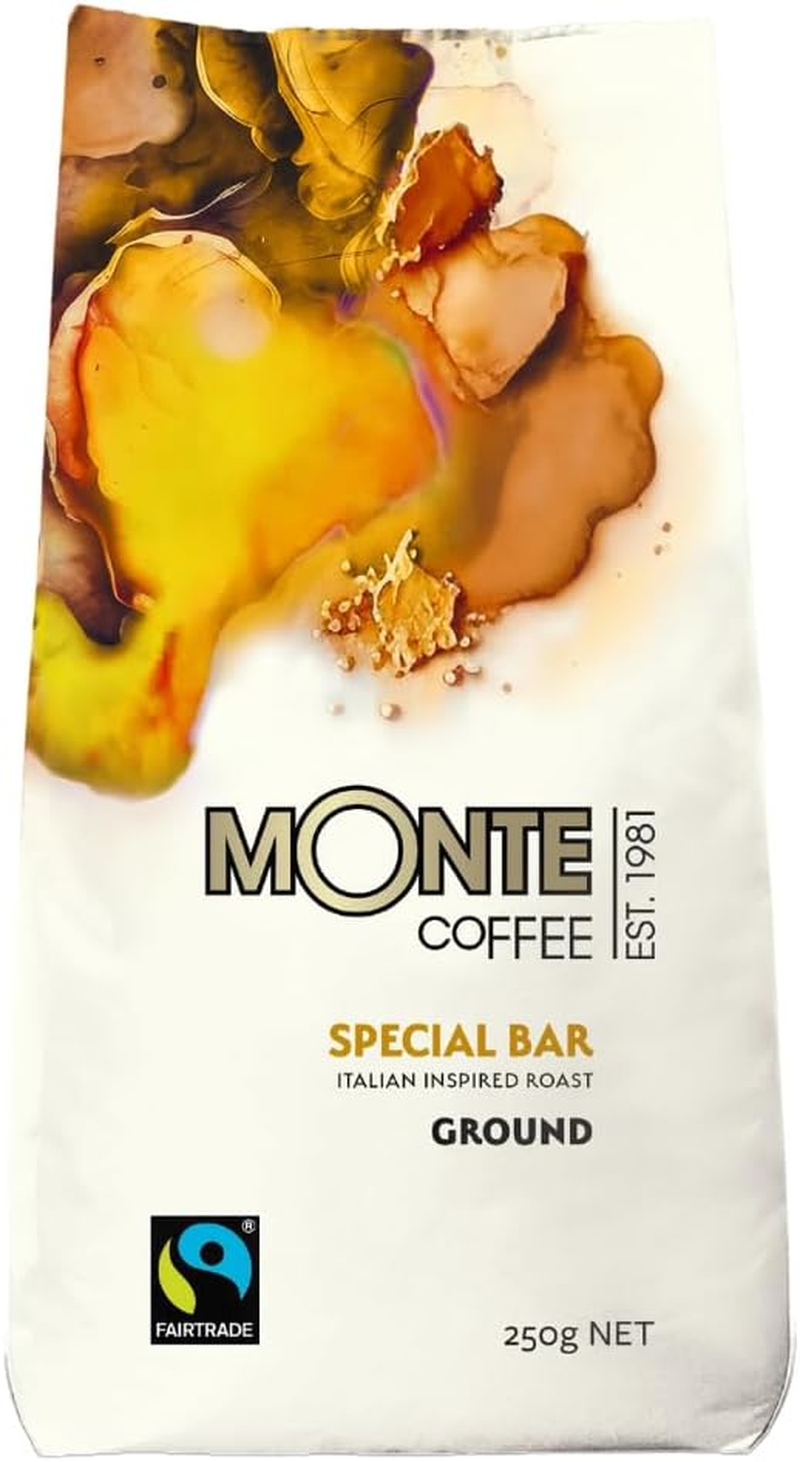 Monte Fairtrade Ground Coffee (250G, Organic Decaffeinated) image number 4