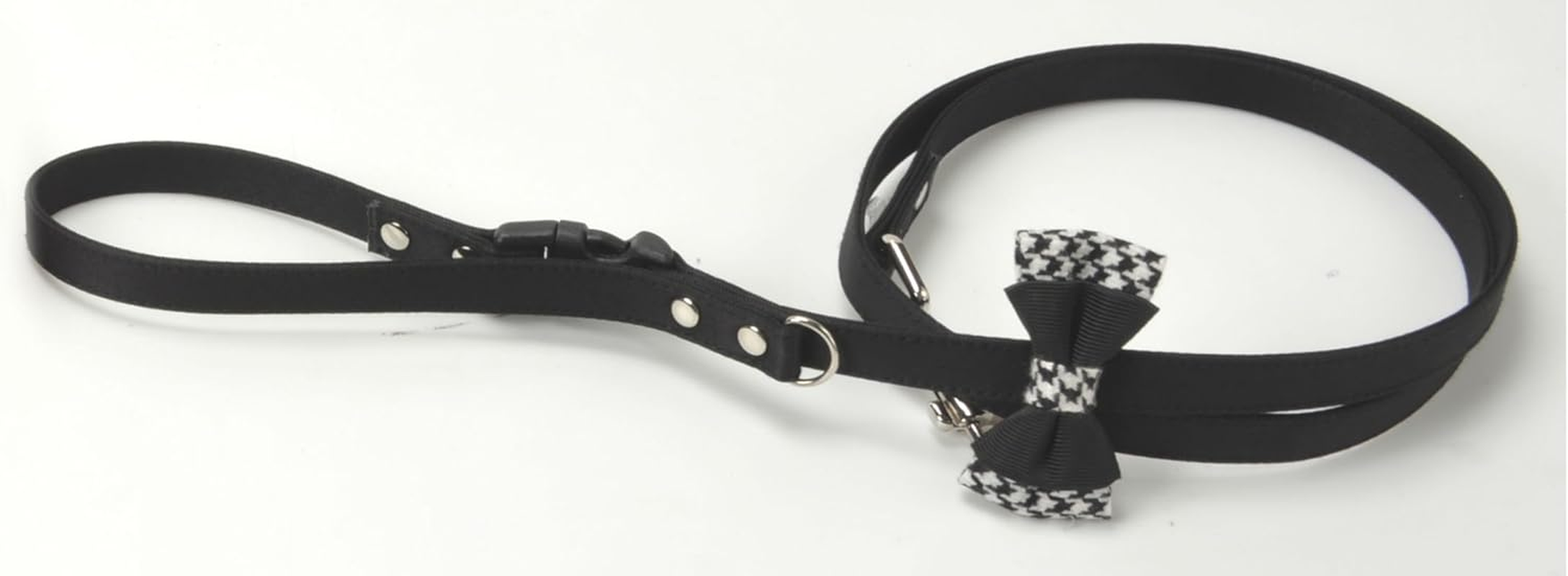 Dog Amo.K 920083-1 Houndstooth Ribbon S-BLA