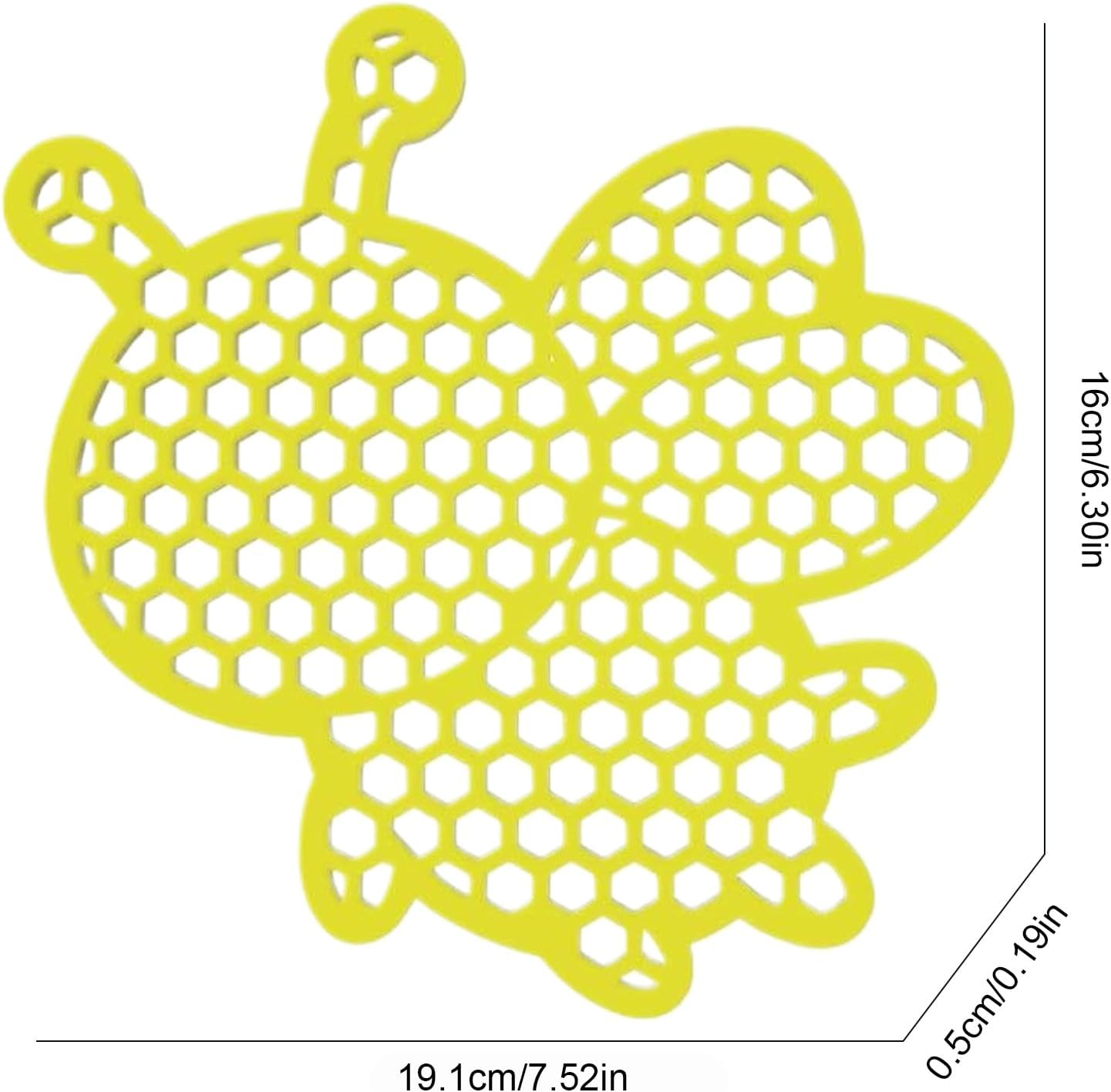 Bee Watering Station - 6.2 Inches Floating Butterfly Island | Floating 3D Bird Cup, Beehive Shaped Bee Watering Station, Beehive Garden Decor Butterfly Colorful Bird Bath for Drinking & Feeding image number 4