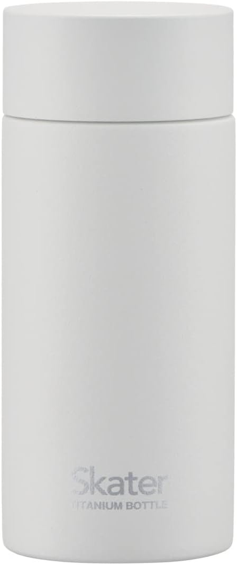 Skater TMB2-A Ultra Lightweight Titanium Mug Bottle, 6.8 Fl Oz (200 Ml), Basic, Wooden Box Included