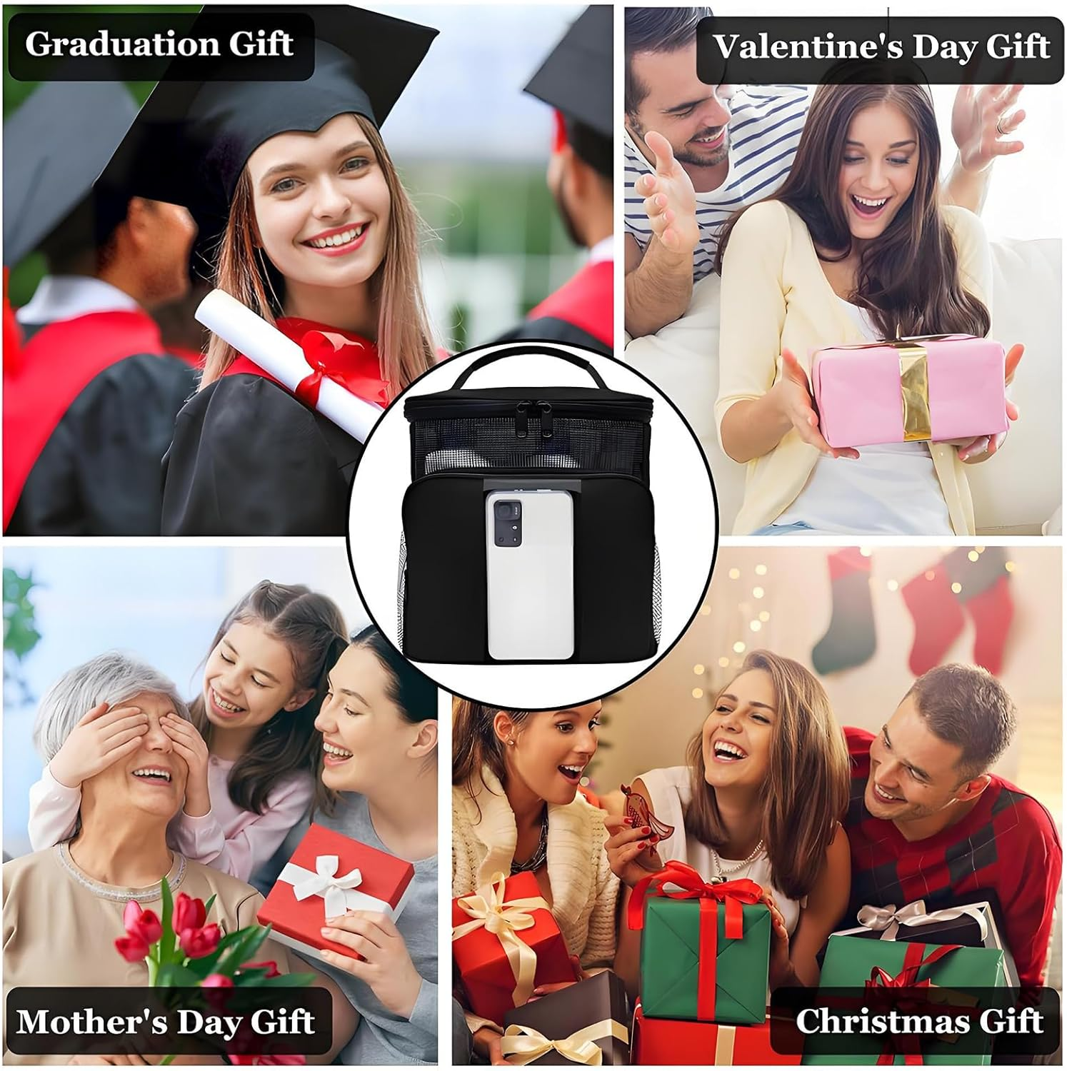 Anberyoo Hanging Toiletry Bag for Women, Waterproof Travel Makeup Bag, Large Capacity Portable Toiletries Bag for Women Camping Outdoor Beach, Dorm Room/Travel Essentials for College Students Girls image number 3