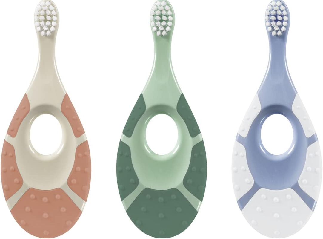 Jordan* &reg; | Step 1 Green Clean Toddler Toothbrush | Pack 3 Units