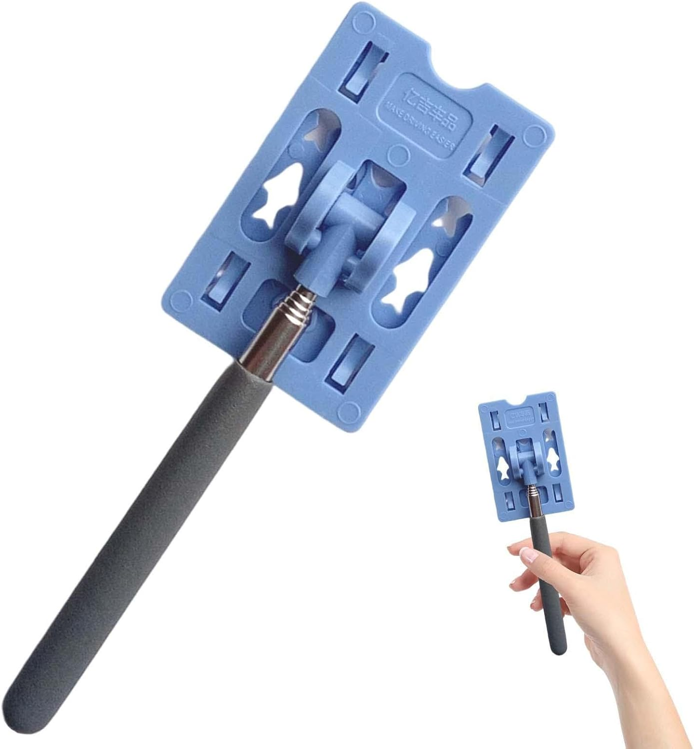 Telescopic Rod Card Holder, Parking Card Holder Toll Rod Extendable Reach Stick for Easy Access at Toll Booths and Garages, Multifunctional Sturdy Secure Stylish Easy to Use