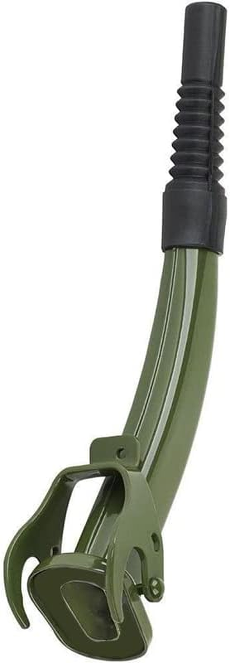 Jerry Can Spout, Metal Car Jerry Can Pouring Nozzle with Rubber Nozzle for NATO Style 5/10/20L Fuel Tank (Olive Green) image number 3