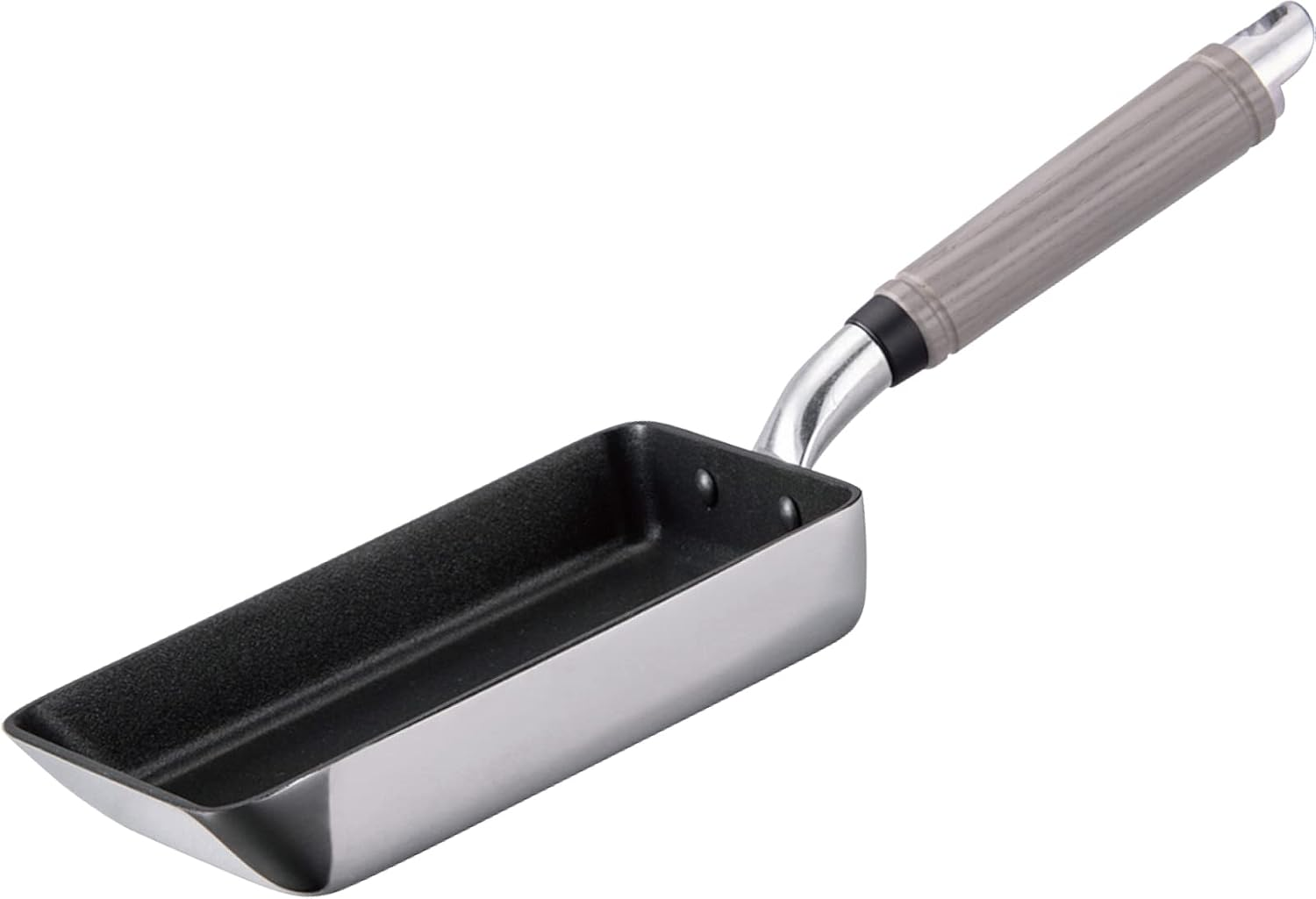 Hokuriku Alumi Fan A-2815 Lightweight Frying Pan, 11.8 Inches (30 Cm), for Gas Fire, Made in Japan image number 1