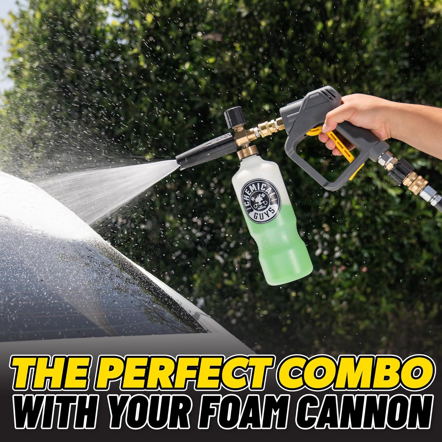 Chemical Guys TORQ Snubby Easy Trigger Foam Cannon Attachment for Gas & Electric Pressure Washers image number 3