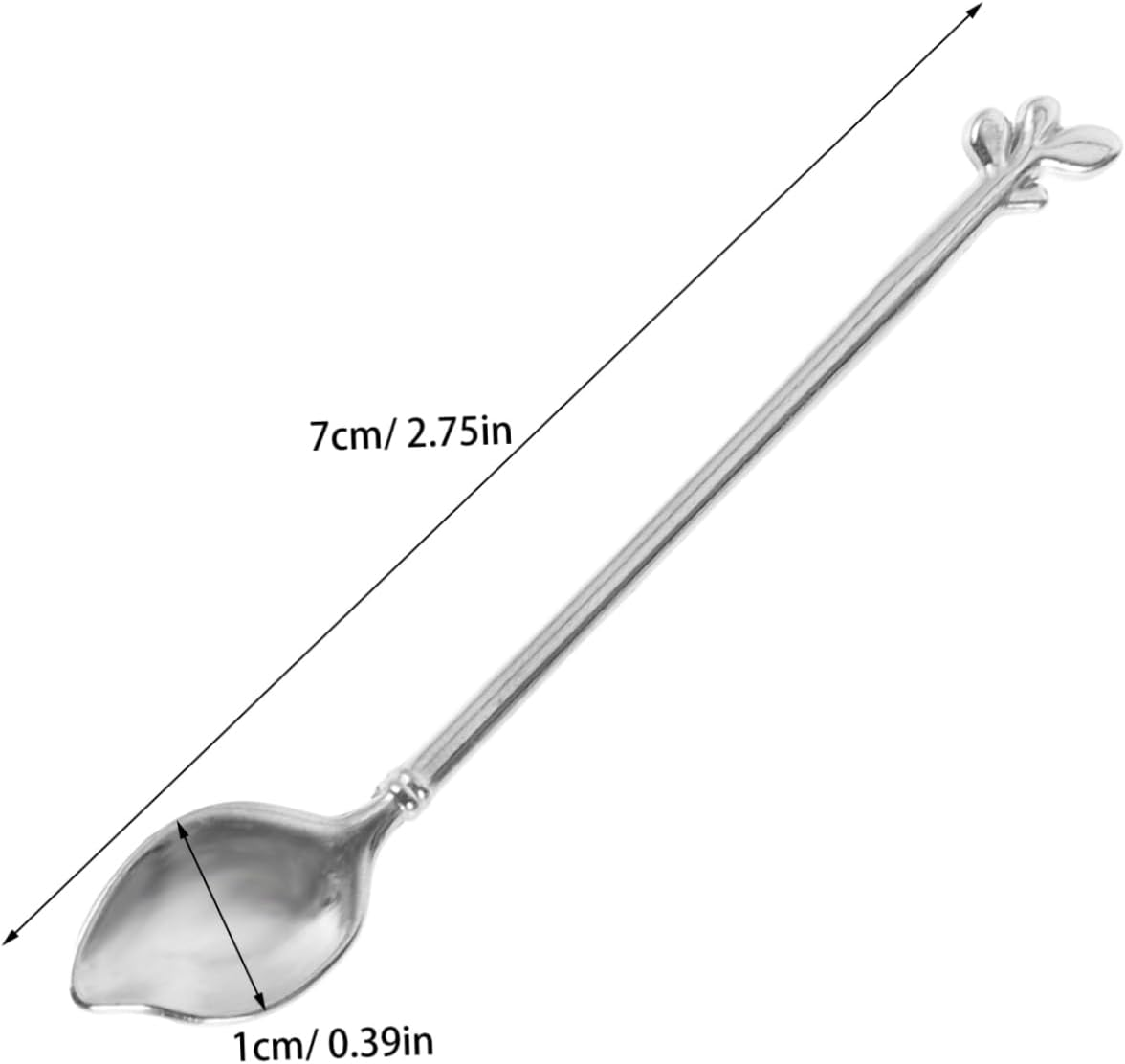 DEARMAMY Facial Cream Spoon Skincare Makeup Spatula Small Scoop for Cream Beauty Tool Portable image number 5