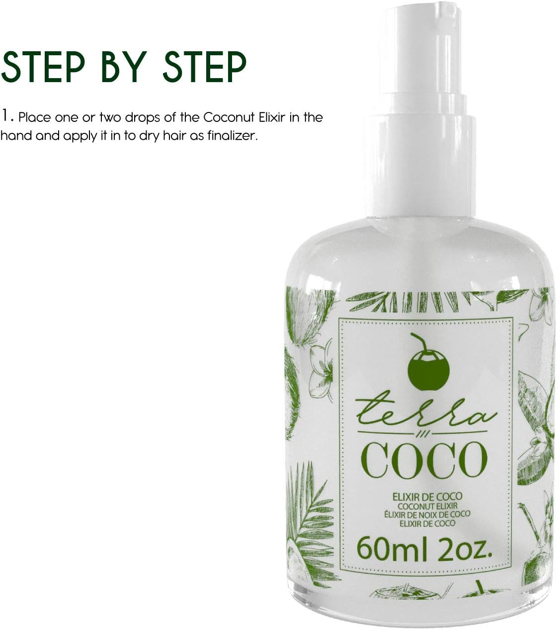 YBERA PARIS TERRACOCO COCONUT ELIXIR | Vegan | Moisturizes and Nourishes | Ideal for Extremely Dry and Worn Hair Damaged by Sun or Chemicals image number 2