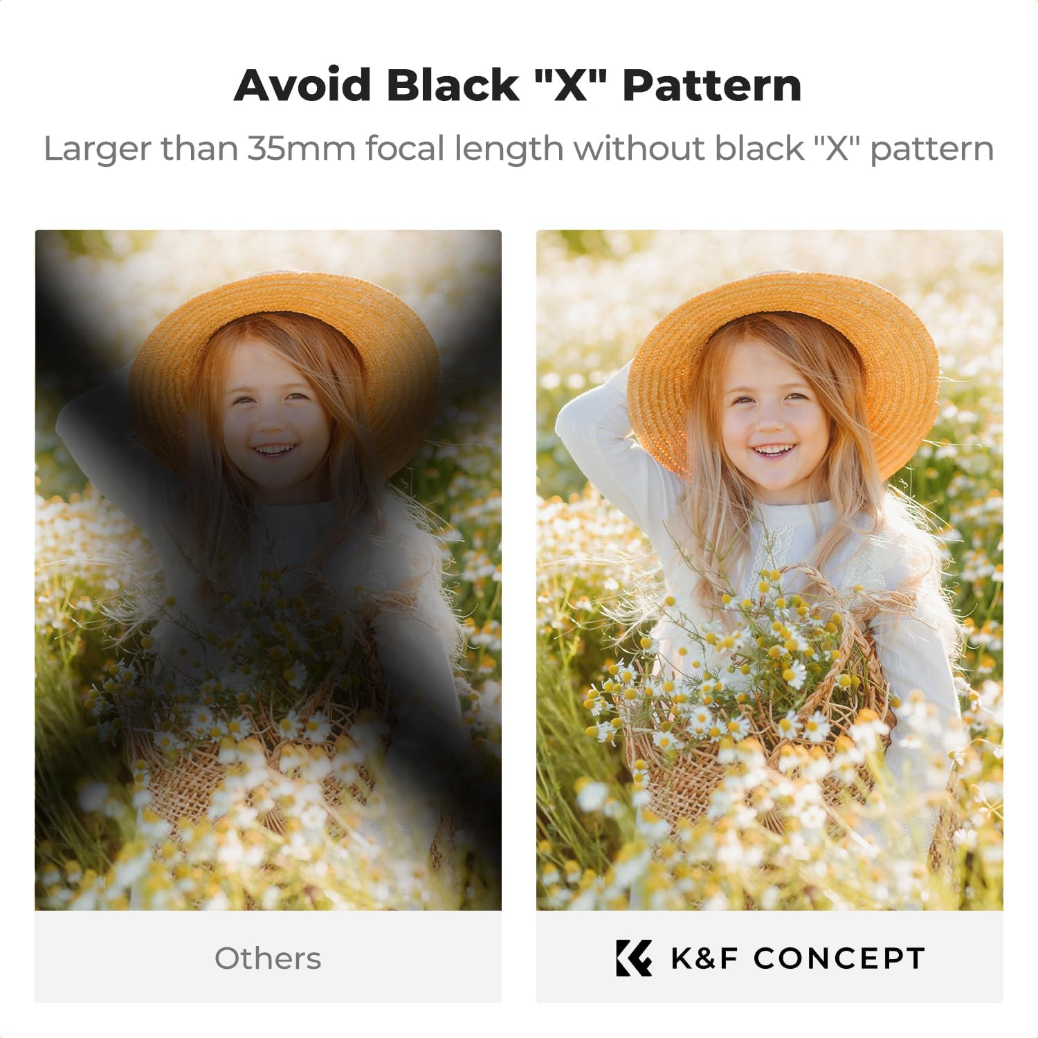 K&F CONCEPT 55Mm ND2-32 & Black Diffusion 1/4 & CPL 3 in 1 Filter, Mist Cinematic Effect Circular Polarizer Variable Neutral Density Camera Lens Filter 28 Multi-Coated Waterproof Anti-Scratch (Nano-X) image number 3