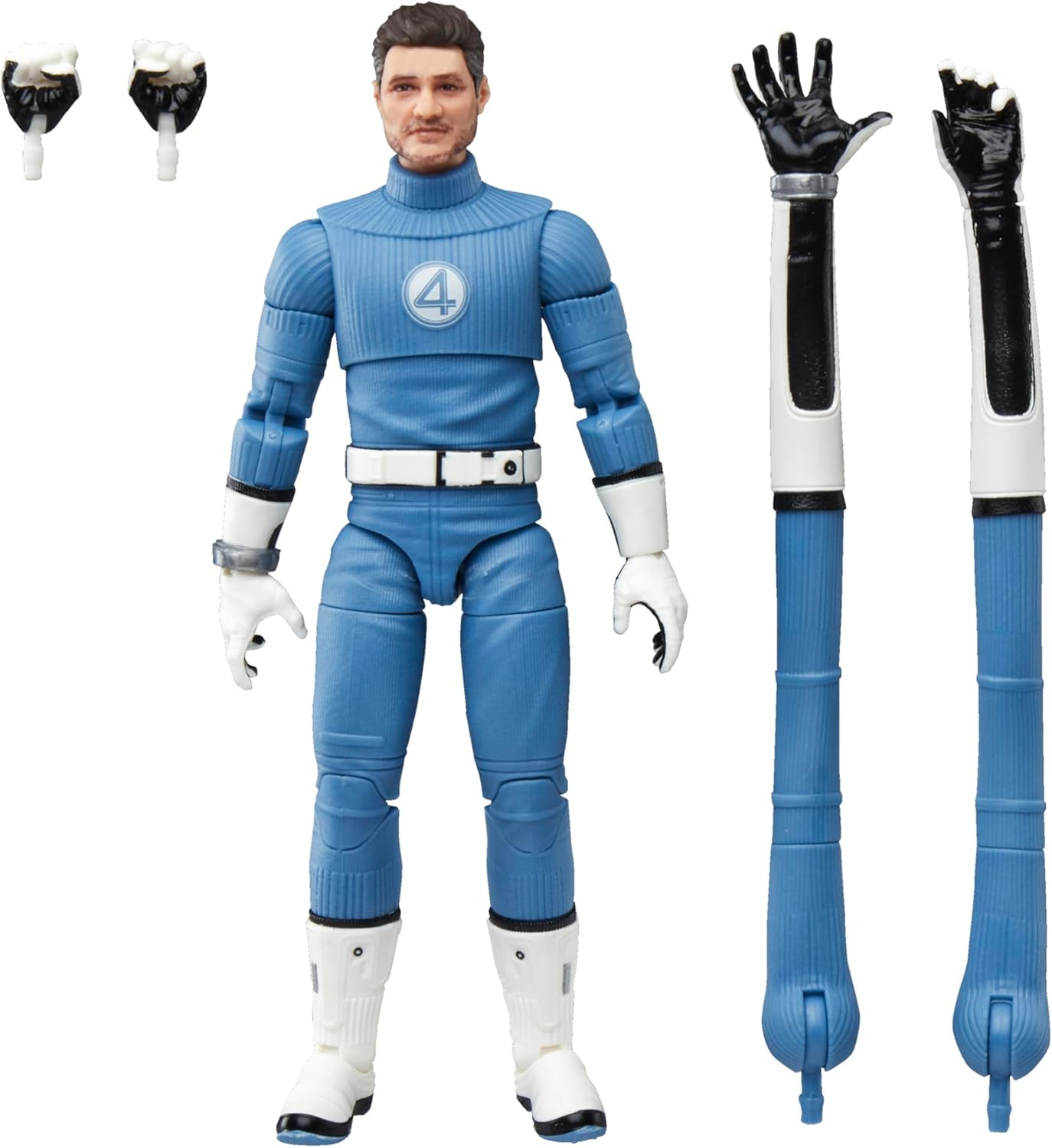 Marvel Legends Series Mister Fantastic, the Fantastic Four: First Steps Movie, Reed Richards Collectible 6 Inch Action Figure Toy, Superhero Toys for Boys and Girls Ages 4+ image number 4
