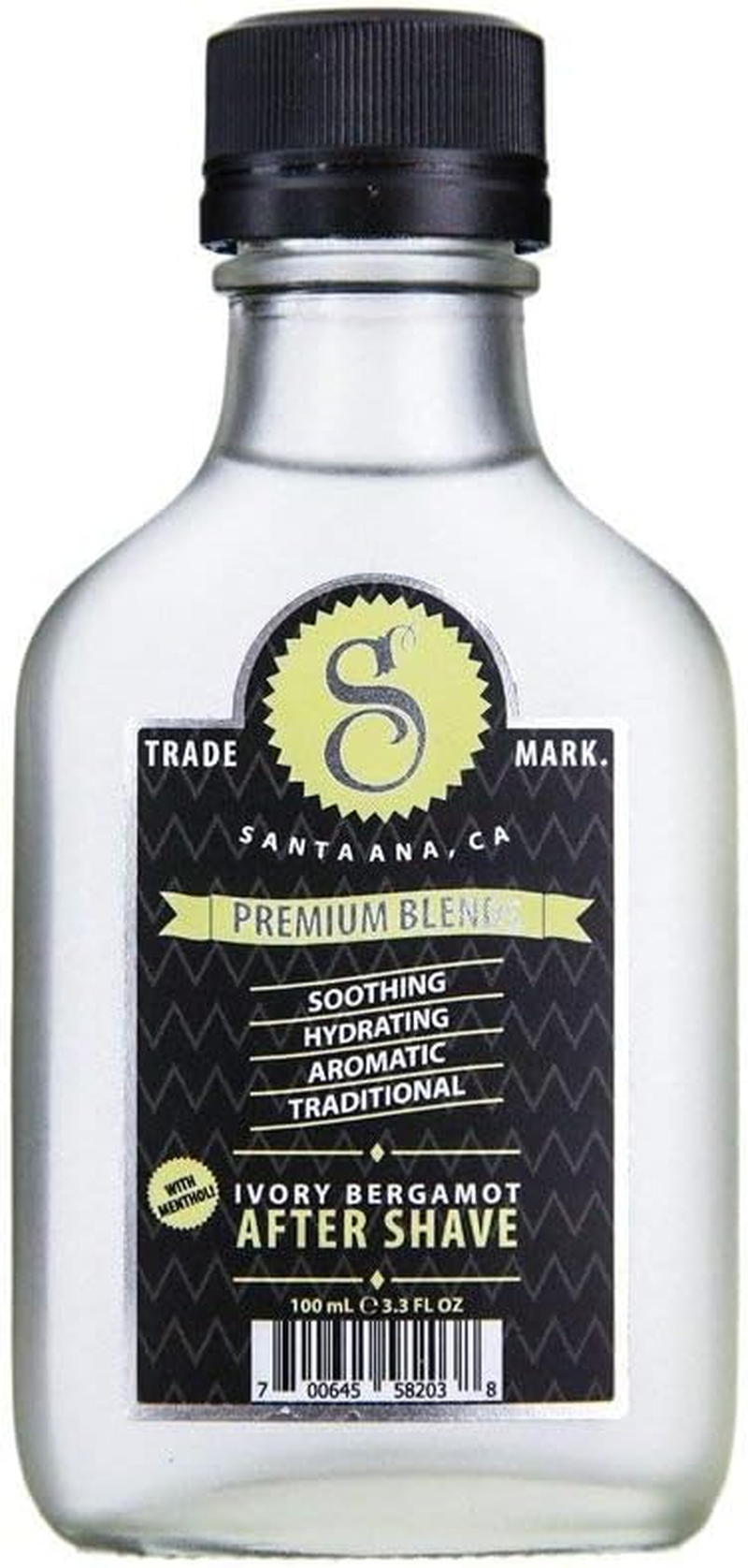 Suavecito Premium Blends Ivory Bergamot Aftershave 3.4 Oz image number 1