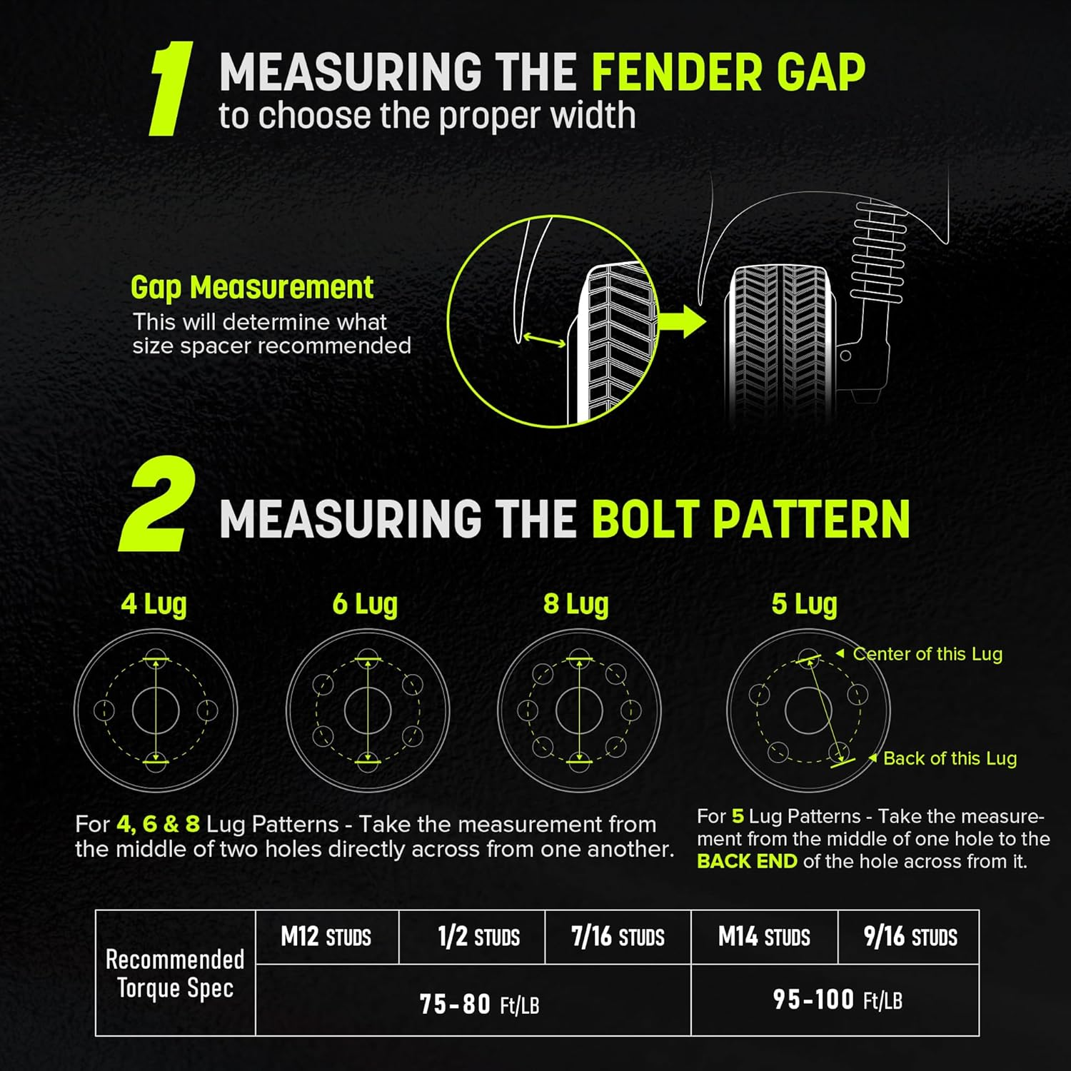 Customadeonly 5Mm Black Hubcentric Wheel Spacers 5X114.3 Compatible for Lexus ES300 350, GS300 350 430,IS250 300 350,LS400 430 460,RC300 350, Camry Highlander Tacoma, Tc Xb (4Pcs 60.1Mm M12X1.5) image number 1