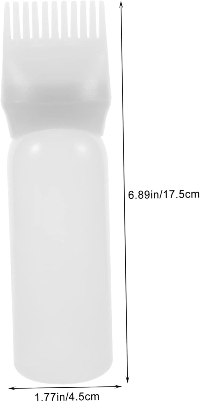 9 Pcs Medicine Hair Dye Applicator Set - Bottles, Brush, Shampoo, Color Oil, Root Comb, Plastic Comb for Hair Growth