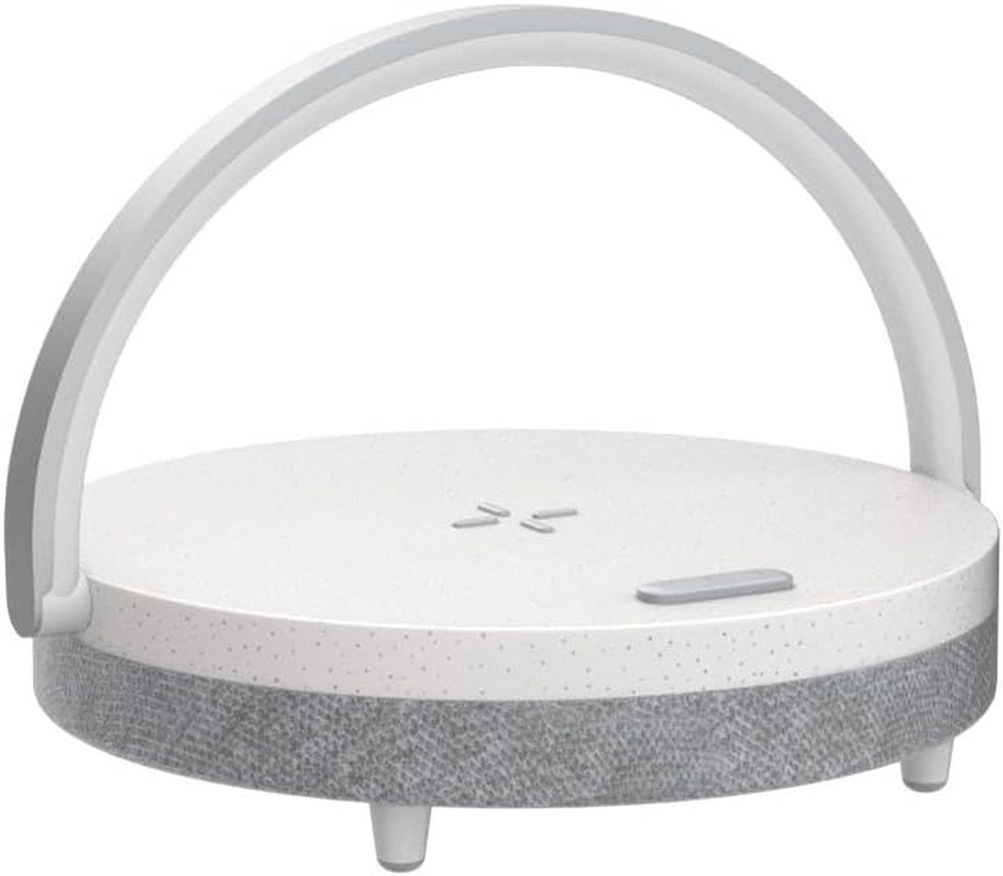 EZVALO Gifts for Women, 4-In-1 Portable Bluetooth Speaker, Bedside Lamp with Wireless Charger, Dimmable Night Light and Phone Holder, Christmas and Birthday Gifts for Teens, Families and Friends image number 2