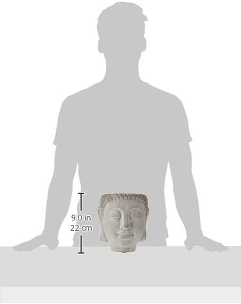 Extra Large Buddha Head Planter