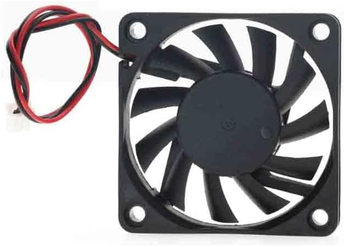 5PCS DC 12V 6010 Brushless Cooling Fan Oil Bearings Fan 60X60X10Mm for Cooling DIY PC Computer Case CPU Coolers Radiators Fan-2 Pin image number 1