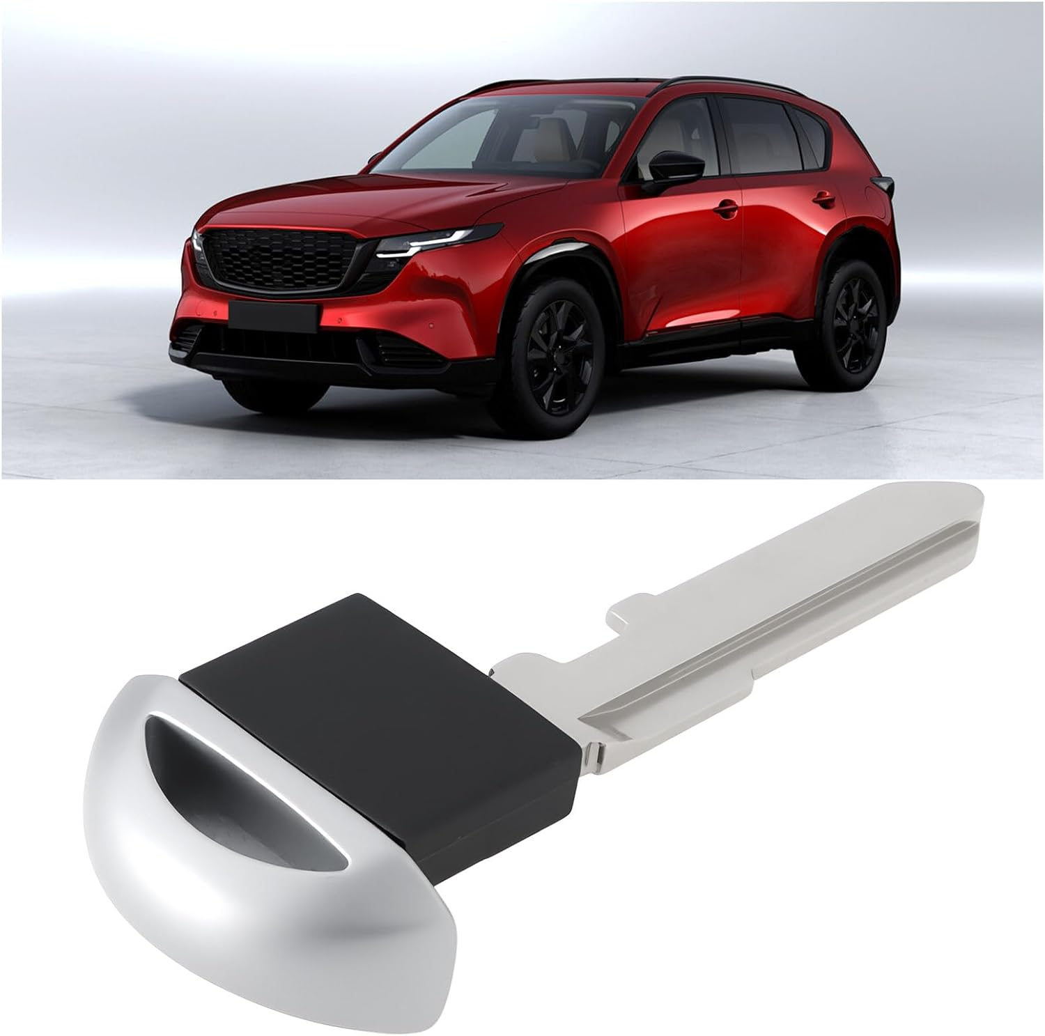 VGOL Car Remote Control Key Blank Embryo without Slot KDY3-76-201 Compatible with Mazda 3 6 CX-5 image number 6