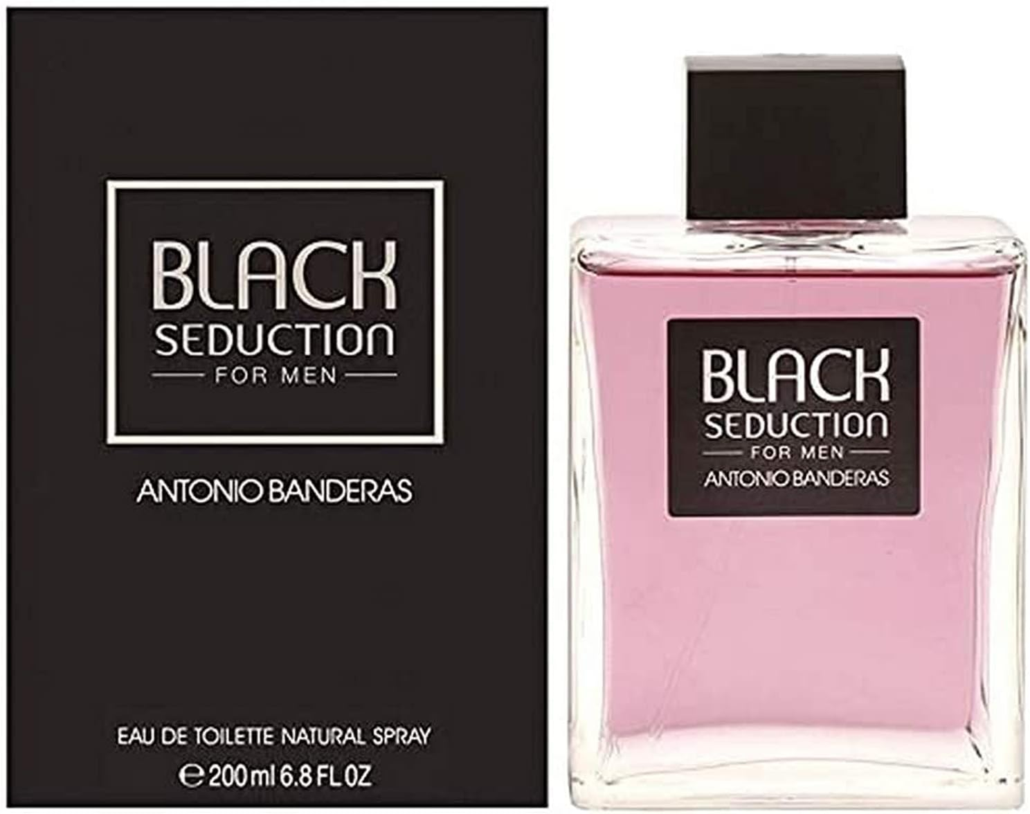 Antonio Banderas Seduction Eau De Toilette Spray for Men 200 Ml, Black image number 3