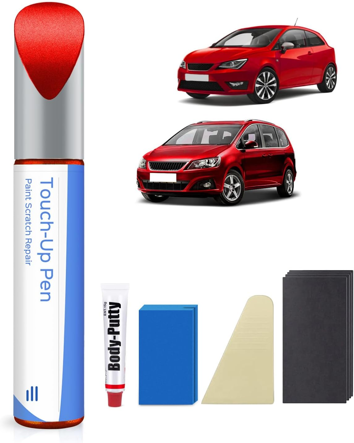 S7H/S7 Magnetic Tech Grey/Magnetic Grey Metallic Touch up Paint Kit for SEAT Exact Match - Touch up Scratches and Chips