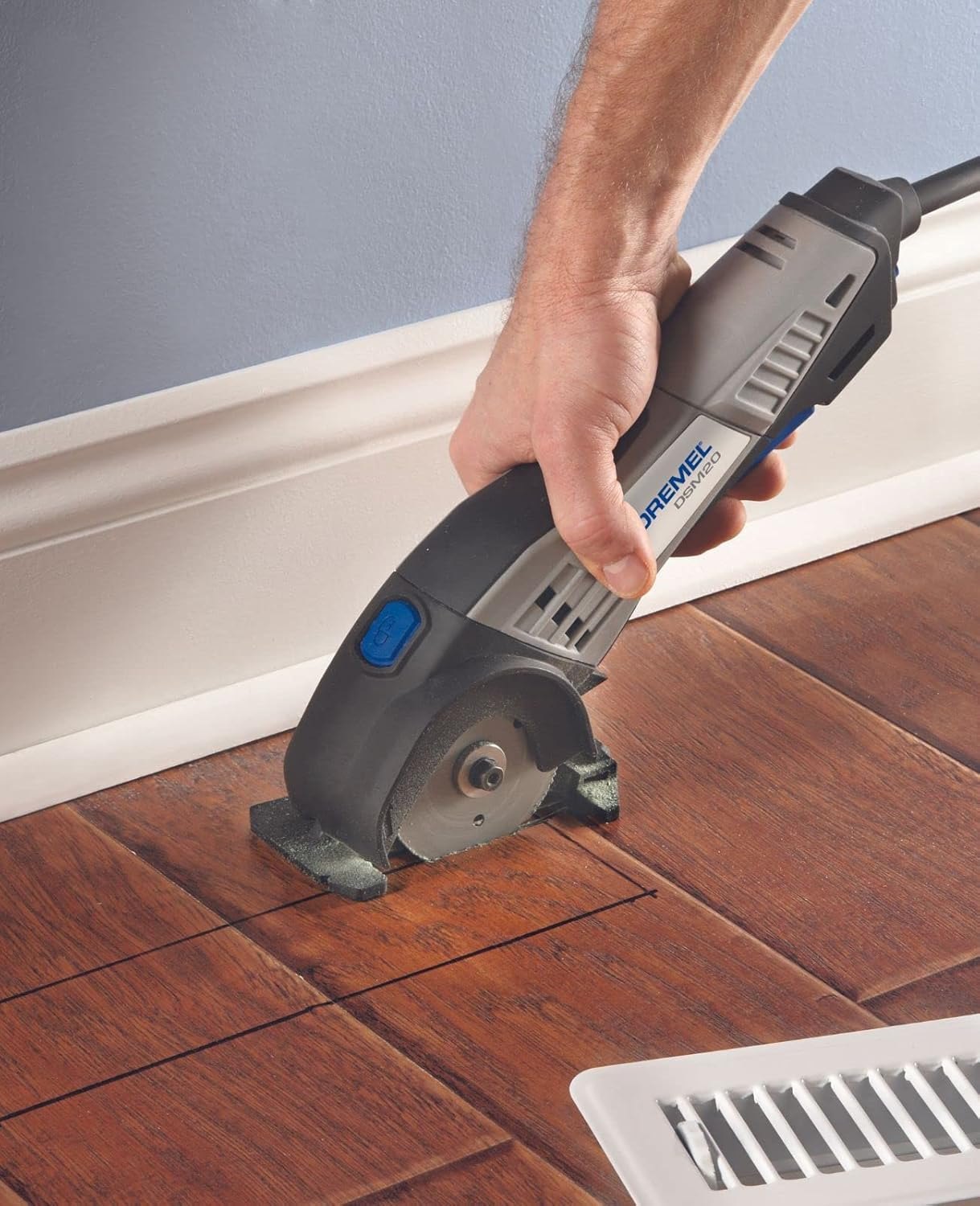 Dremel DSM500 Cutting Wheel for DSM20 Compact Saw, Circular Saw Blade with 20 Mm Cutting Depth for Straight and Plunge Cuts image number 6