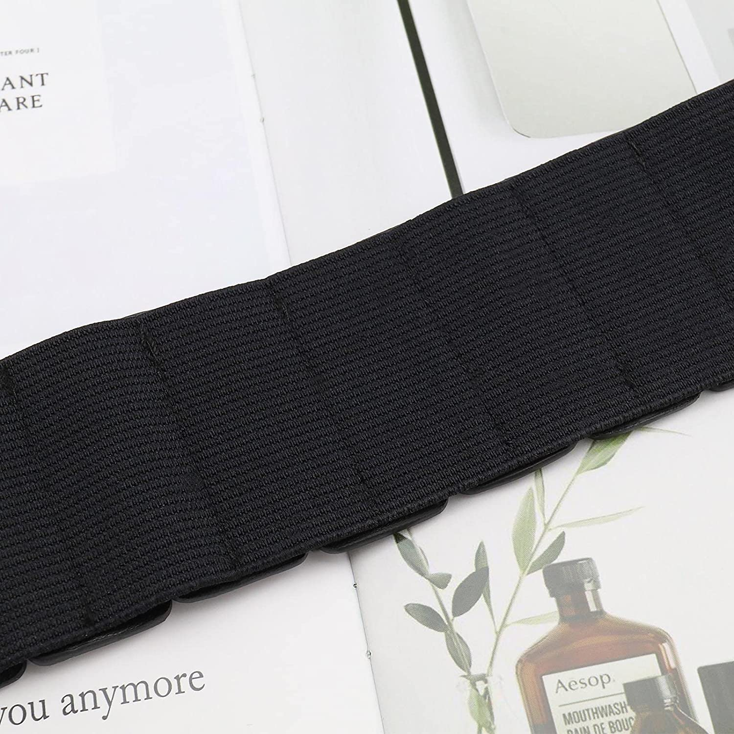 Emagtech Women Wide Elastic Waist Belt Decorative Waist Strap Lady Stretchable Waistband for 70-80Cm Waist Size Shirt Dress Coat Sweater Outerwear image number 3