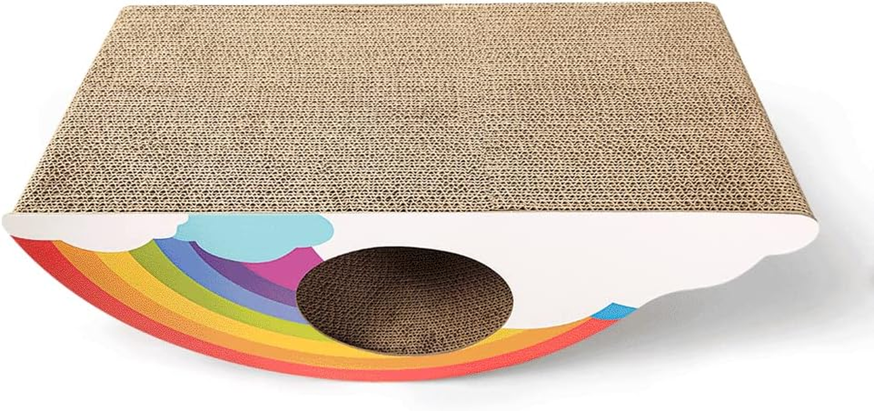 Zodiac Rainbow Cat Scratcher, Rainbow