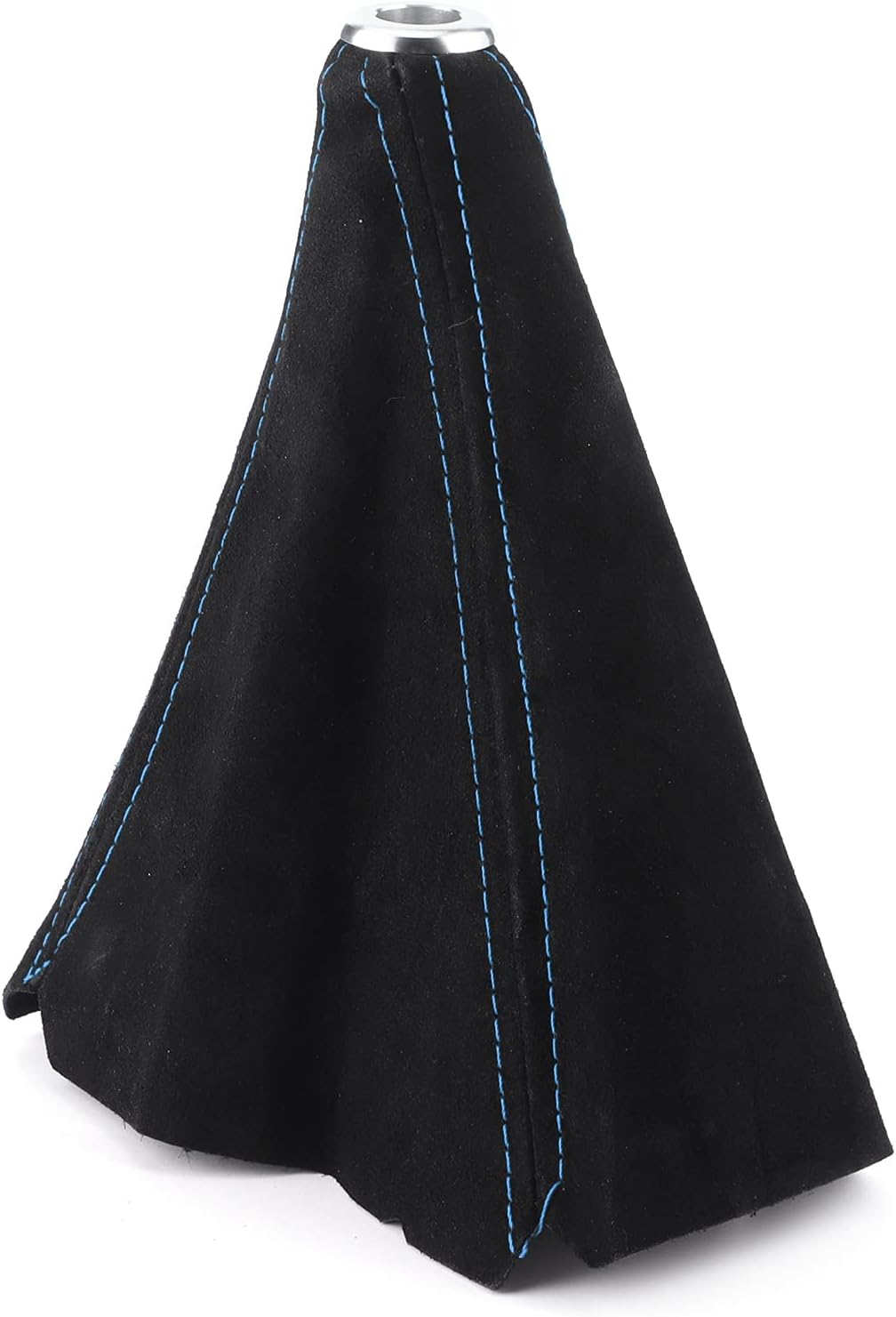 Car Boot Cover Shifter Lever Dust Cover Boot Gaiter Car Interior Suede Universal, Car Knob Dust Cover for Most Vehicles (C (Blue Line)) image number 6