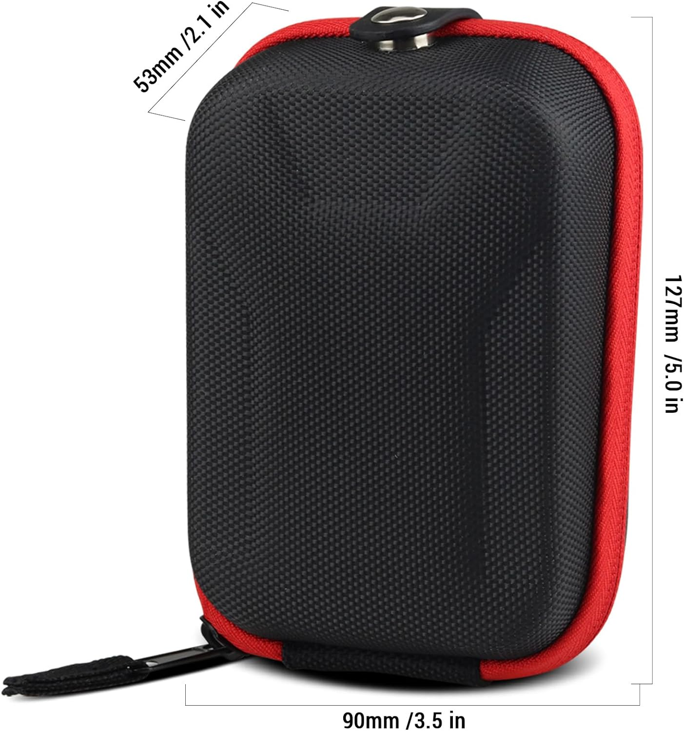 Golf Rangefinder Case EVA Hard Cover Range Finder Bag Outdoor Telescope Rangefinder Storage Case image number 6