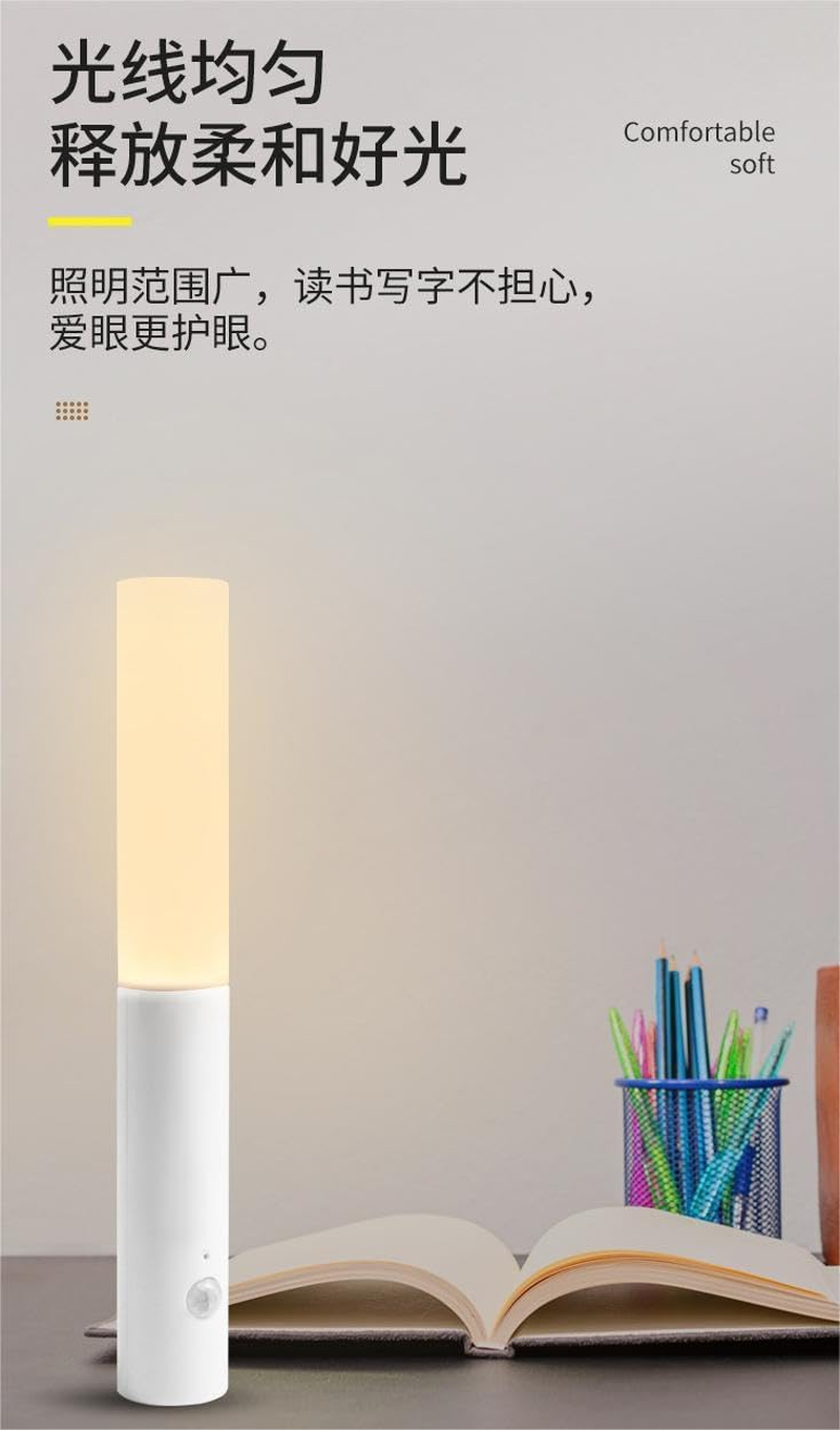 Motion Sensor Wall Light, 180Mm Rechargeable LED, Warm White 3000K, USB Charging, Magnetic Mount image number 5