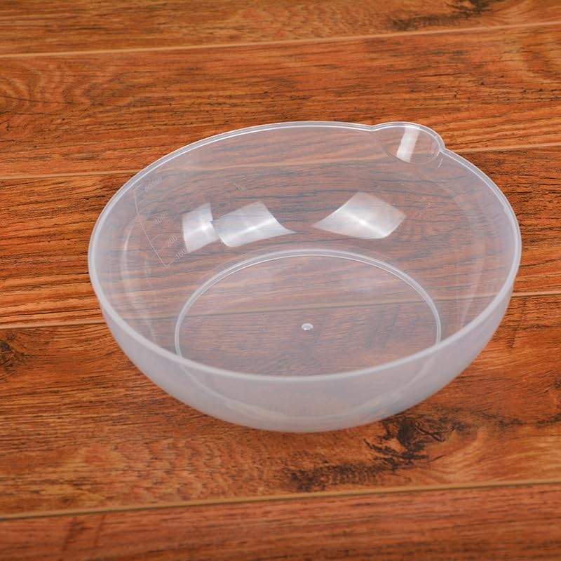 BEANPRECOY Electronic Kitchen Scale Tray Transparent Food Tray Food Scale Bowl Mini Food Scale Pan Digital Gram Scale Weighing Pan Powder Weight Weigh Boats Plastic Kitchen Scale Pan Kitchen Supplies