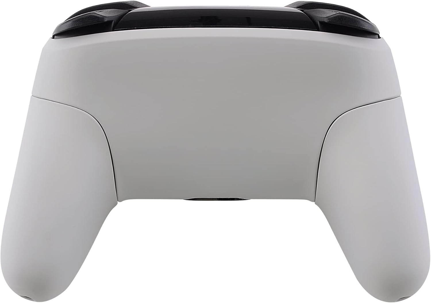 Extremerate Faceplate Backplate Handles for Switch Pro Controller, Classic SNES Style Replacement Shell Case with Red D-Pad ABXY Buttons for Nintendo Switch Pro - Controller NOT Included image number 1