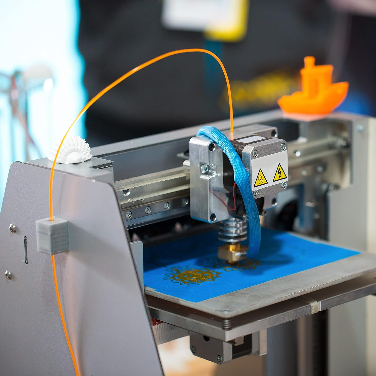 Uxcell 3D Printer Filament 1.75Mm TPU Filament Dimensional Accuracy +/- 0.05Mm Red image number 2