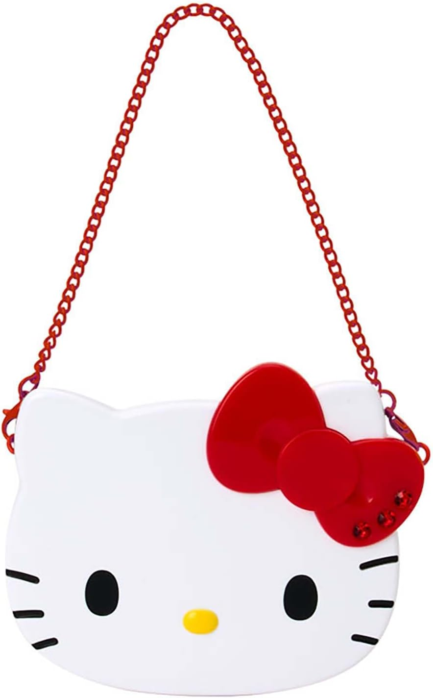 Sanrio 407127 Double Sided Mirror with Chain (I Love Hello Kitty)