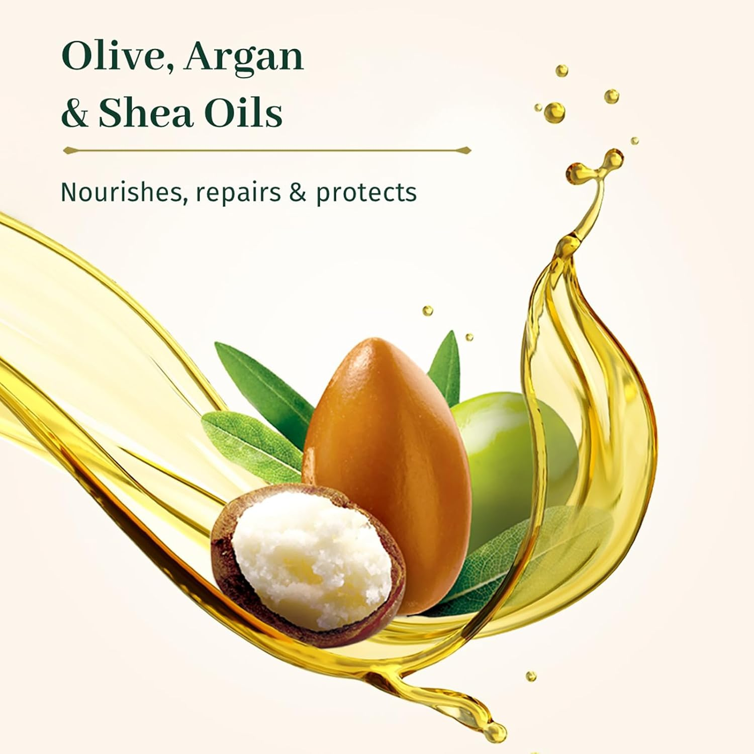 Le Petit Olivier Nutrition Cream Shampoo - Olive, Shea, Argan Oil - Nourishes and Repairs Dry and Damaged Hair - Enriched with Natural Ingredients - Free of Silicone, Sulfate, Paraben - 8.45 Oz image number 1