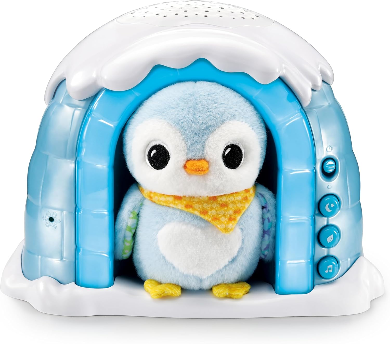 Vtech Soothing Starlight Igloo - Nightlight, Plush Penguin - 574903 - Blue image number 1