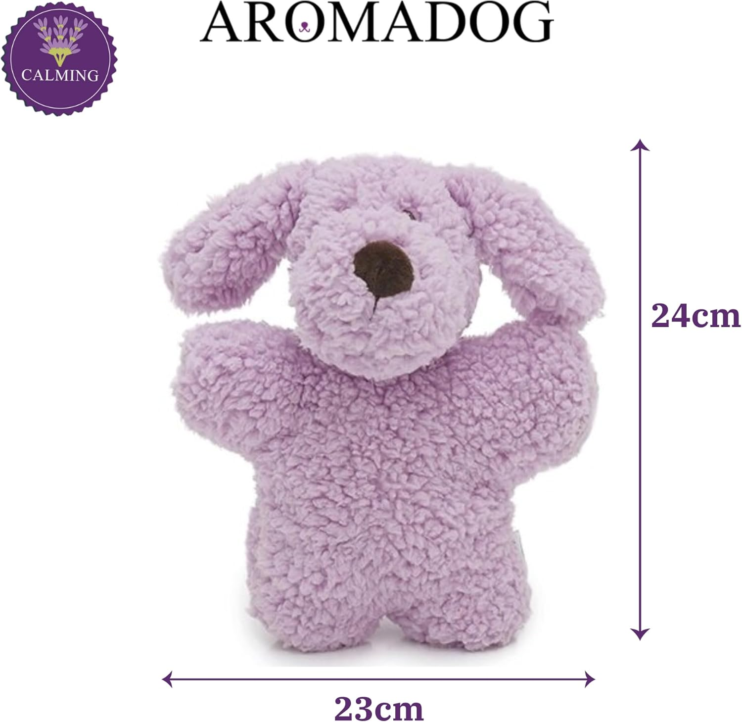 Aroma Dog Calming Fleece Man Dog Toy 24Cm