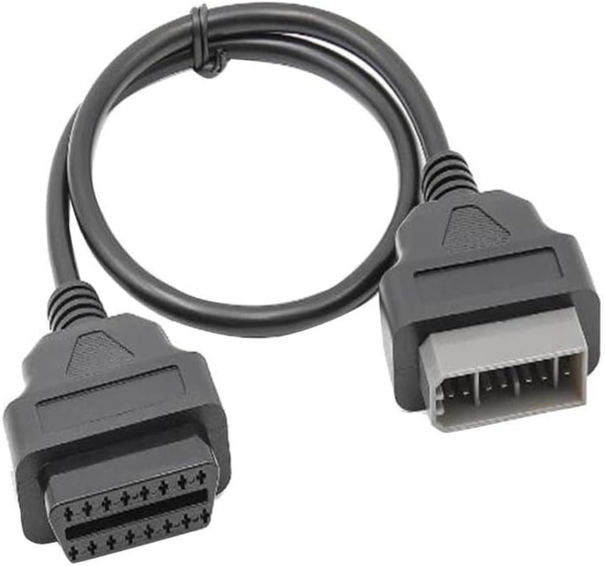 MAX COOL OBD2 Car Diagnostic Connector Adapter Cable Suitable for Nissan 14 Pin OBD1 to 16 Pin Adapter Cable