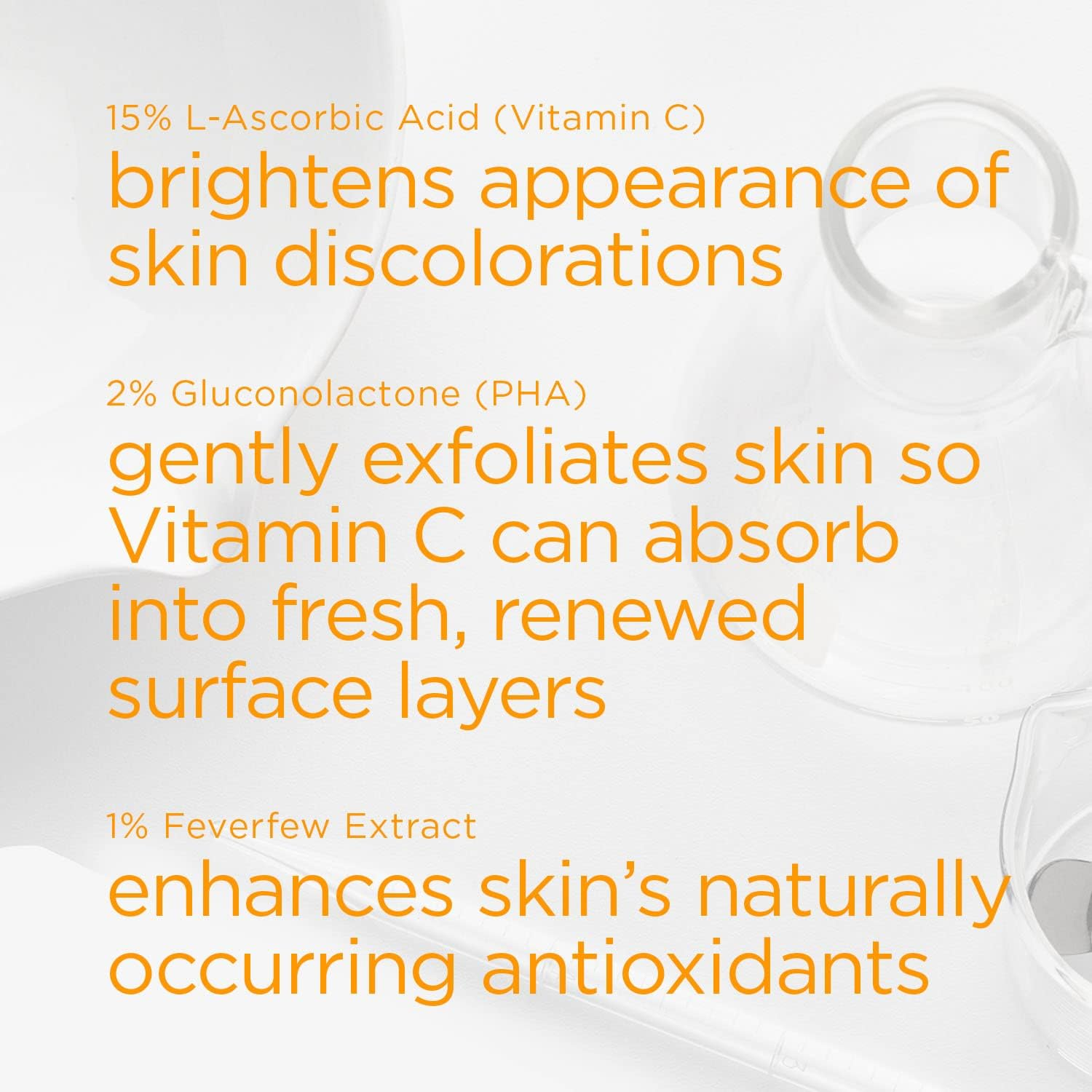 NEOSTRATA 15% Vitamin C Face Serum, PHA + Green Tea Brightening Serum, 0.5 Fl. Oz. image number 2