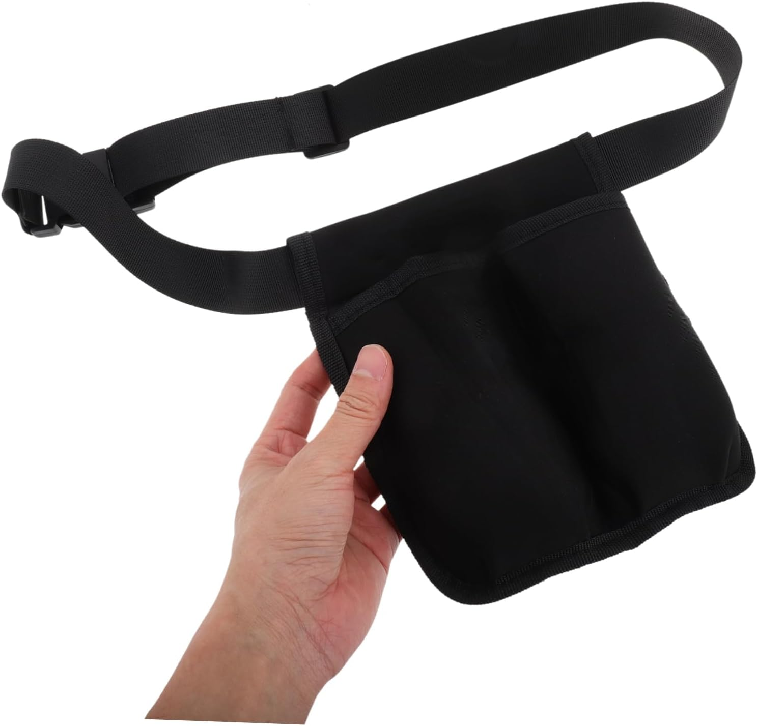 OSOLADY Essential Oil Holder Organizer Dual Pocket Adjustable Belt Waist Bag for Massage Therapists Home Travel Use image number 6