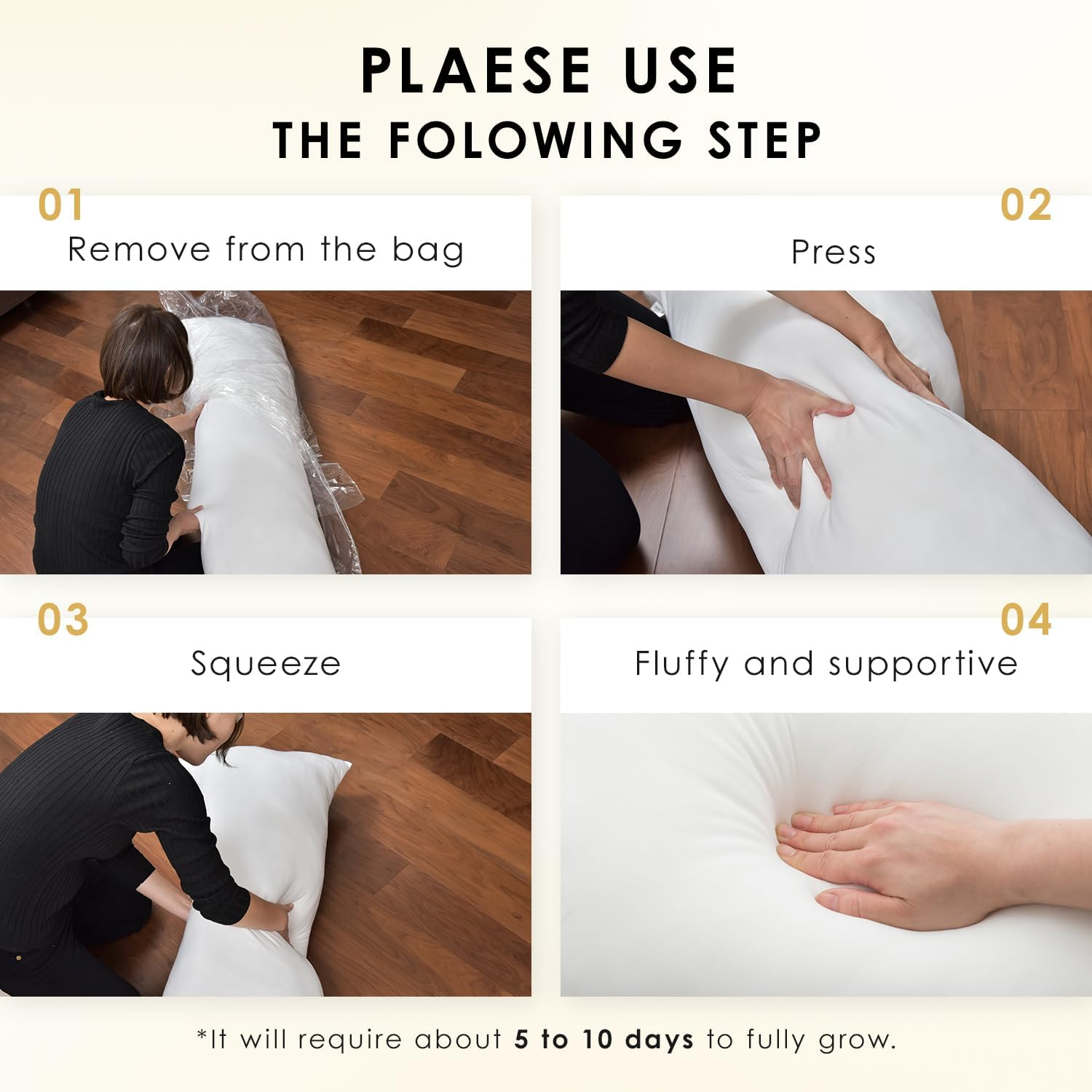 Comodo Luxury Body Pillow High-End Class (Made in Japan / 60 X 20 Inch (150 X 50Cm)) Dakimakura Pillow for Side Sleepers (Anime/Maternity) CMD9950MS