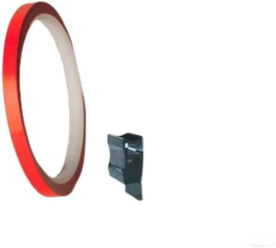 Puig 4542 G Strip of 6 M, Fluorescent, with Applicator &ndash; Yellow