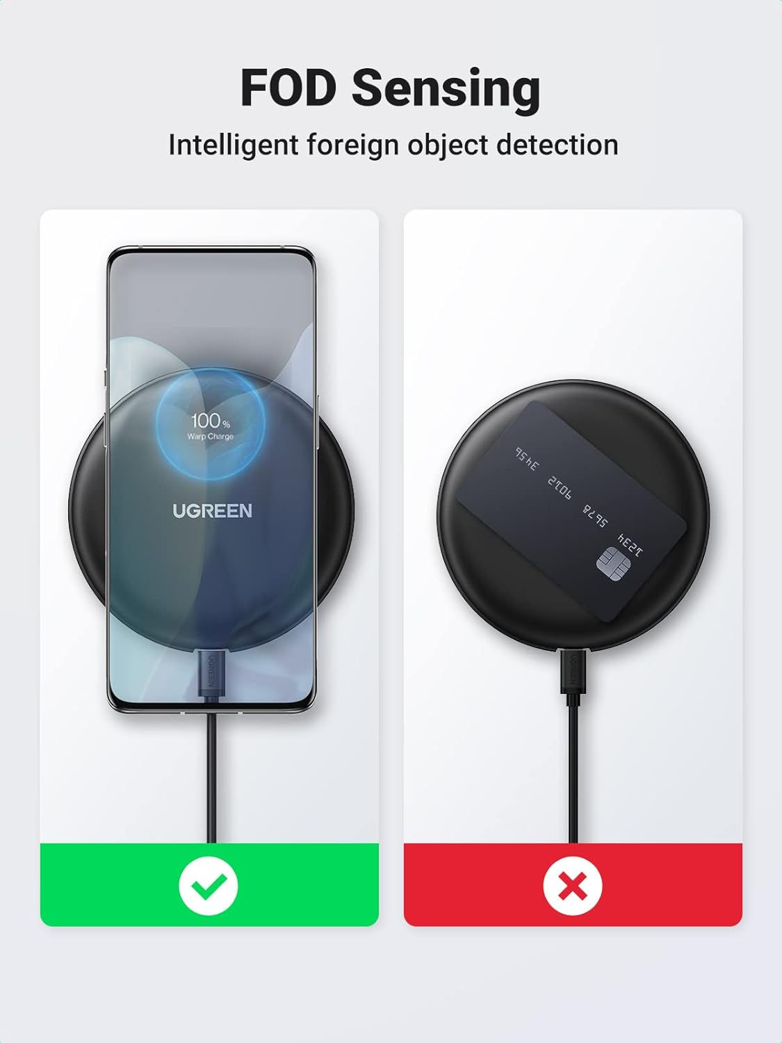 UGREEN 80537 Wireless Charger Pad image number 6