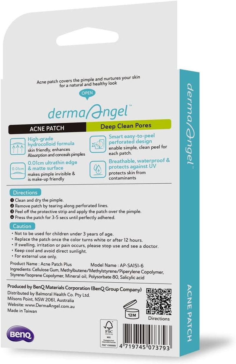 Pimple Patches | Spot Patches 24 Pcs - Acne Patch Day | Invisible Hydrocolloid Patches for All Skin Types | Acne Patches with Salicyclic Acid (Day Spot Patches) Pimple Patches image number 6