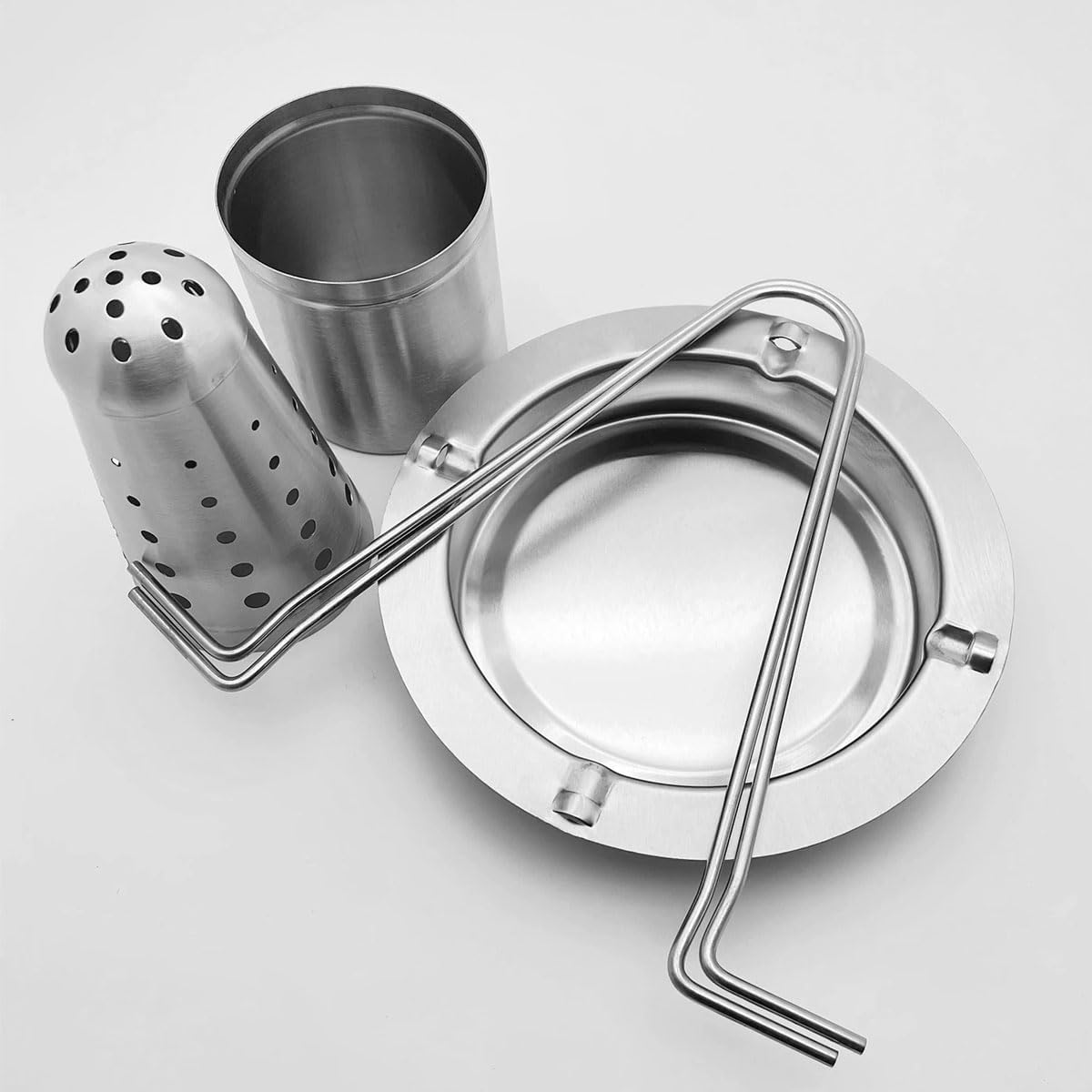 Stainless Steel Roast Chicken Rack Outdoor Portable BBQ BBQ Beer Chicken Rack Multifunctional Removable Outdoor BBQ Artifact image number 1