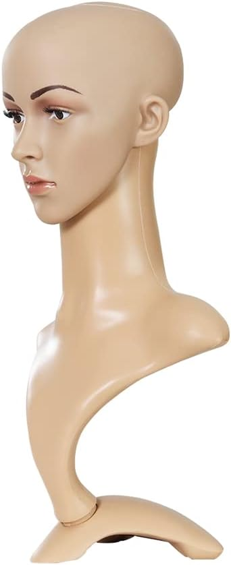 Female Mannequin Head Dummy Model Display Shop Stand Professional Use Fashion Retail image number 6