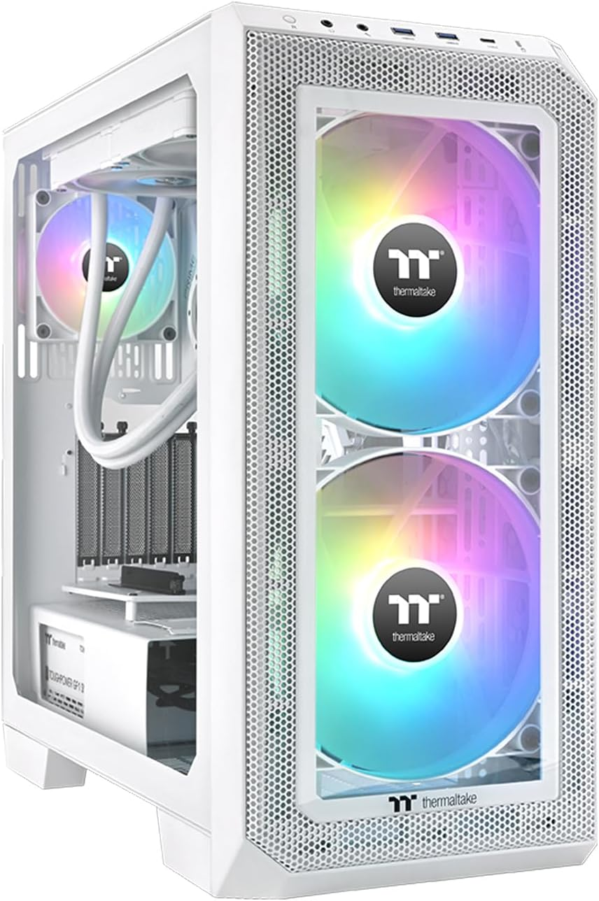 Thermaltake CT200 ARGB Sync Performance PWM Fan White Edition - Single Fan Pack, CL-F180-PL20SW-A image number 2